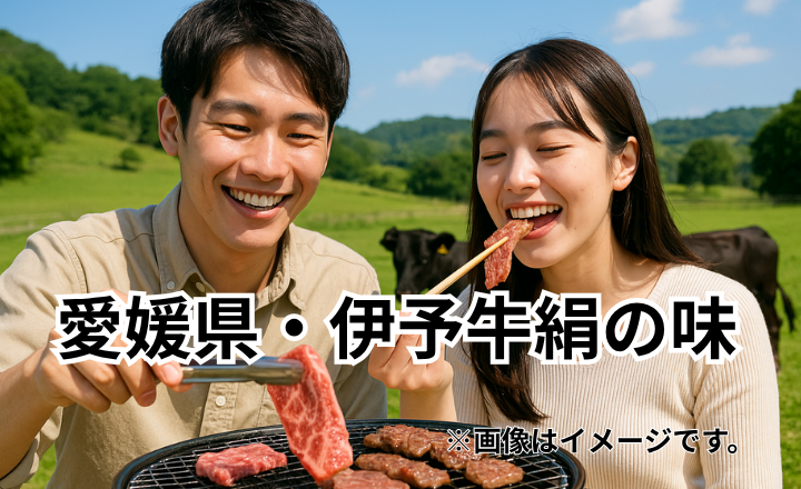愛媛県・伊予牛絹の味｜やわらかな食感と旨みが特徴の黒毛和牛
