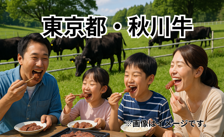 東京都・秋川牛｜多摩の清流と自然に育まれた希少な和牛