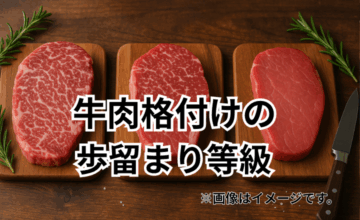 牛肉格付けの歩留まり等級｜A・B・Cの違いを徹底解説
